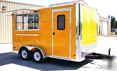 New wow 2010 - 7 x 14 concession trailer- w/ options 