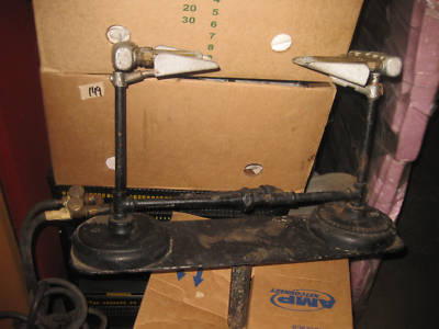 Vintage 5 crossfire neon burner bender national welding