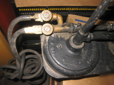 Vintage 5 crossfire neon burner bender national welding