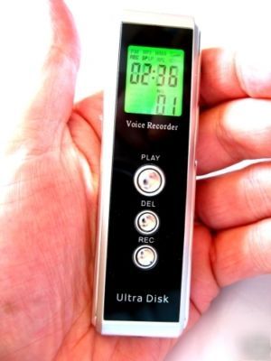 2GB digital voice recorder 560HR usb MP3 black DVR4