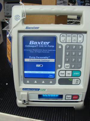 Baxter cxe infusion pump