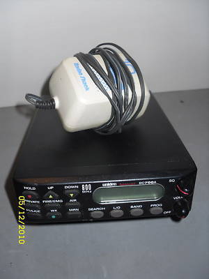 Bearcat uniden BC700A police fire weather scanner radio