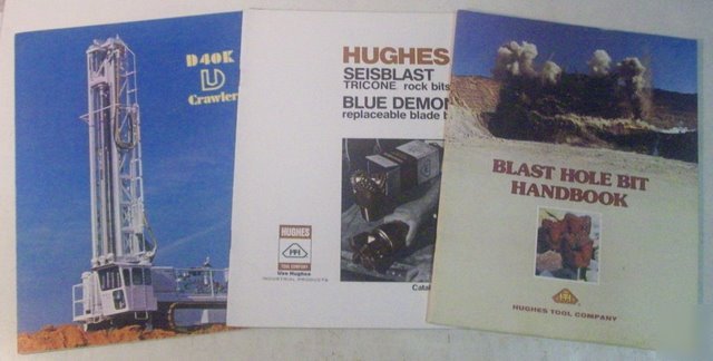 Hughes 1974 - 1975 sales brochure lot