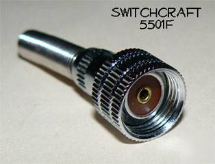 New heathkit switchcraft 5501F dearmond connector 