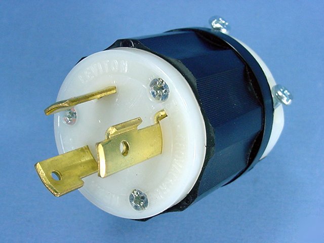 New leviton nema L8-30 locking plug twist lock 30A 480V