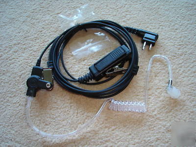 New motorola - 2 wire acoustic covert earpiece - 