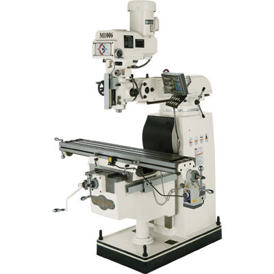 Shop fox vertical mill w/power feed and digital readout