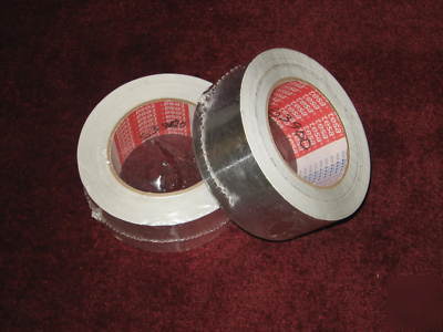 Tesa 53900 aluminum foil tape - 2IN x 50YD 2 rolls 