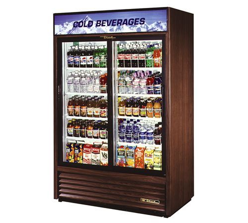 True gdm-45 glass door refrigerator merchandiser