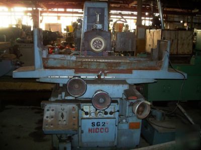 Used nicco recip. surface grinder 24