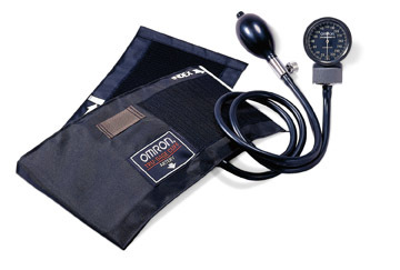 Omron aneroid sphygmomanometer with adult nylon