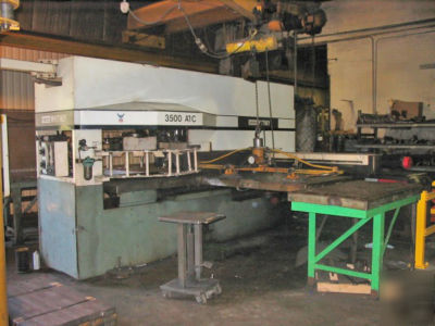 40 ton whitney cnc punch/plasma machine