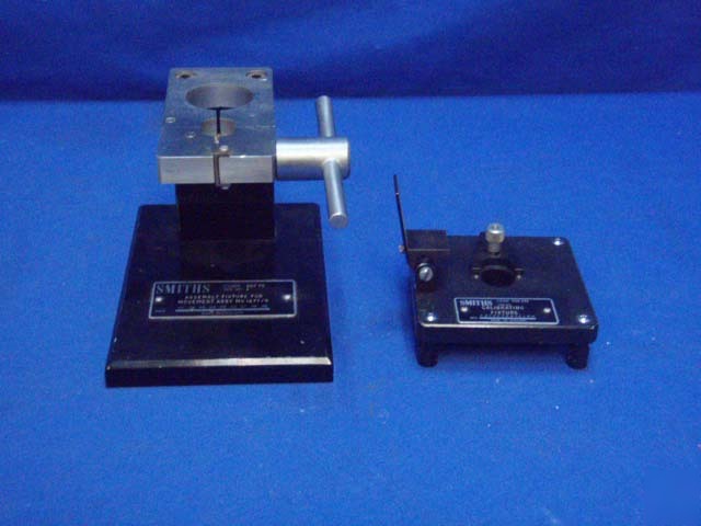 Lot of 2: smiths calibration/assembly fixture
