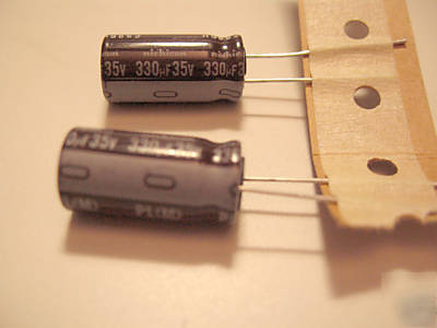7000PCS nichicon radial lead lytic capacitor-330MFD35V 