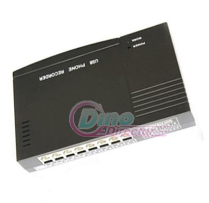 8 channel telephone usb recording box jb-USB8