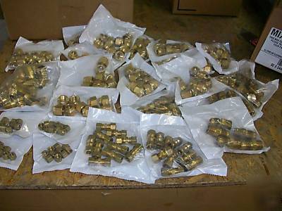 Brasscraft connectors box#p-001 - qty.220 assorted pcs