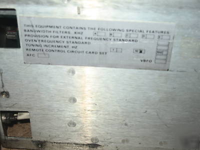 Collins-rockwell 851S-1 receiver a fine radio 