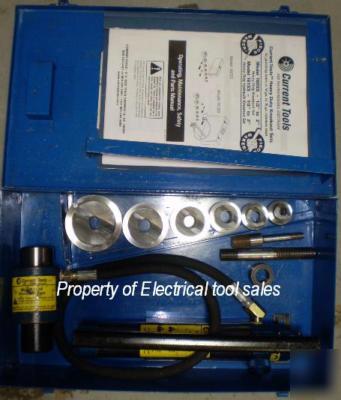 Current 161SS slug splitter knockout greenlee 7506 tool