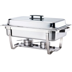 New first street stainless steel 8 qt. chafing dish 