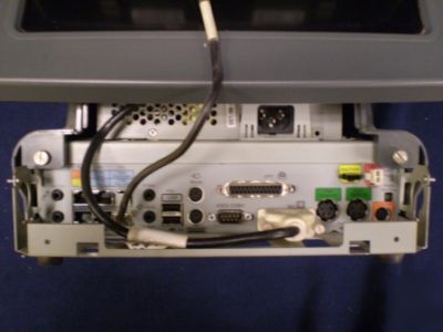 Micros 400495-100 touchscreen terminal w/integrated msr