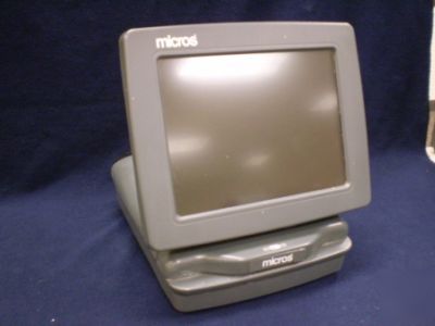 Micros 400495-100 touchscreen terminal w/integrated msr