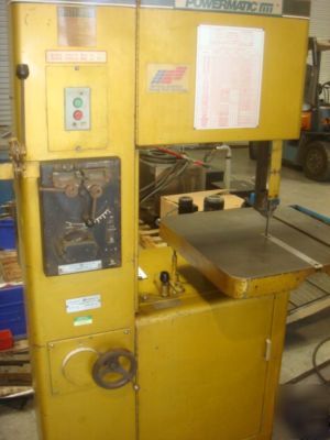 Powermatic vertical band saw