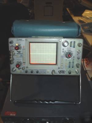 Tektronix 465 100 mhz dual trace analog oscilloscope