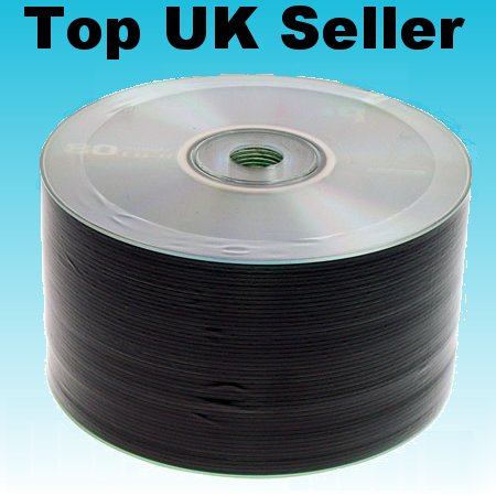10 blank 52X cd-r disks 80MIN - top quality in sleeves