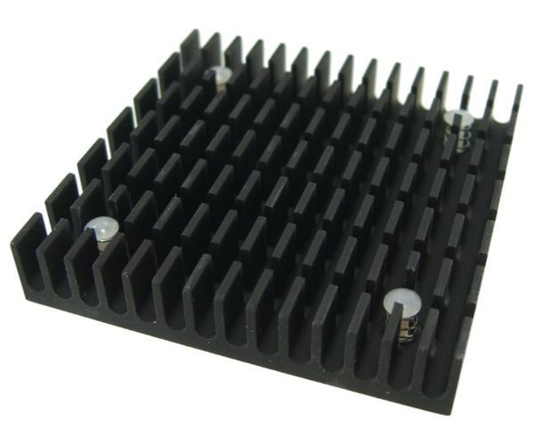 65MM 2 9/16 inch aluminum heatsink 12MM 1/2 inch tall