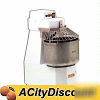 Fma 67 quart 2 speed spiral dough mixer w/ hand guard