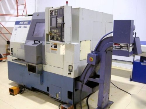 Mori seiki sl-150 smc cnc turning center lathe live sub