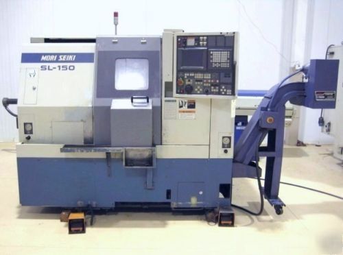 Mori seiki sl-150 smc cnc turning center lathe live sub