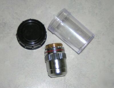 New microscope objective lens - din - 10X