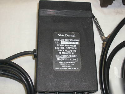 M0115 star dental quad lamp optics control