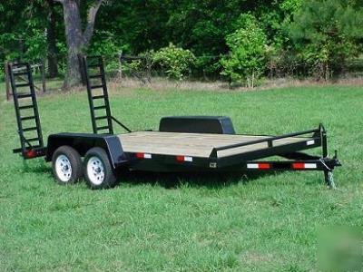 New 10K dozer skid steer tractor backhoe equip trailer
