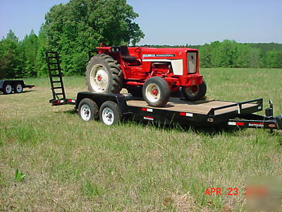 New 10K dozer skid steer tractor backhoe equip trailer