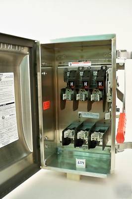 Stainless siemens HF362S 60 a disconnect safety switch 