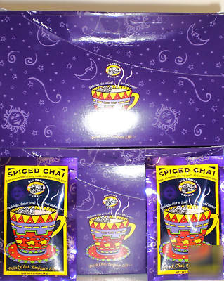 Big train spiced chai single serve case of 25 packets