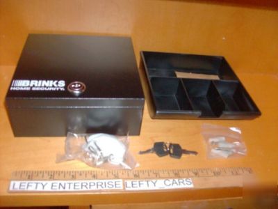 Brinks home security bow with lock & 2 keys-never used