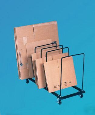 Carton box stand organizer (with casters) heavy duty