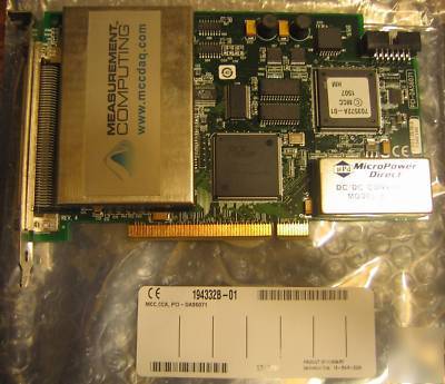 Measurement computing pci das 6071 data acquisition c