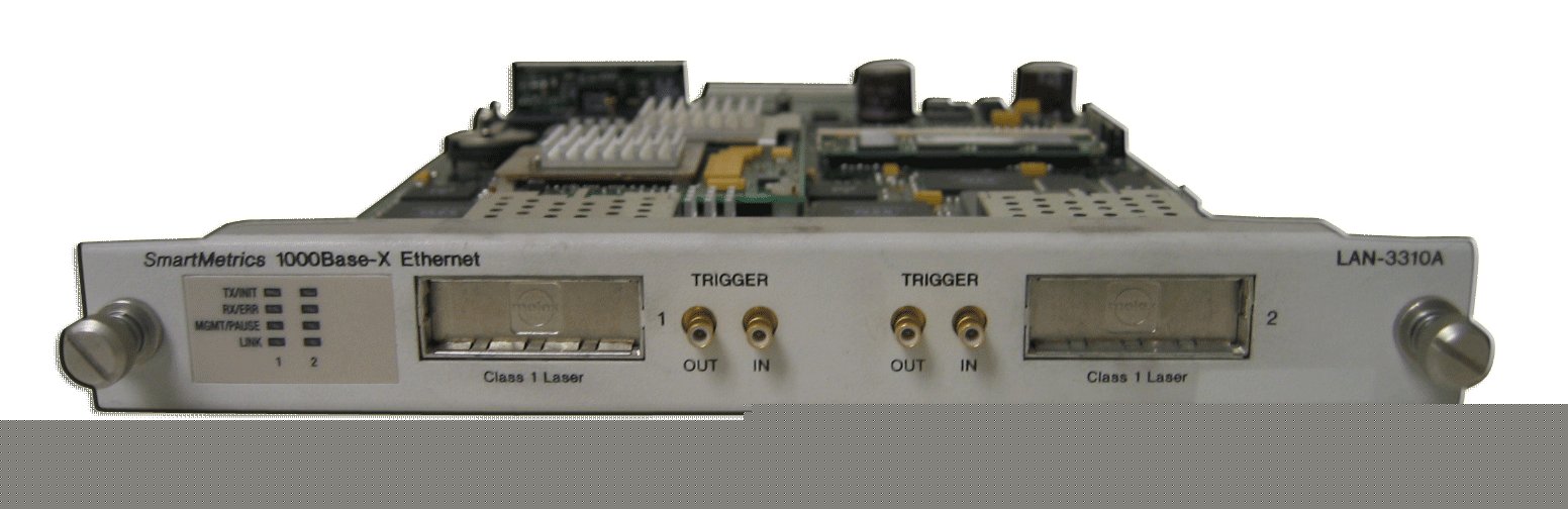 Spirent smartbits lan-3310A 2-pt gigabit 600 6000B 1YR