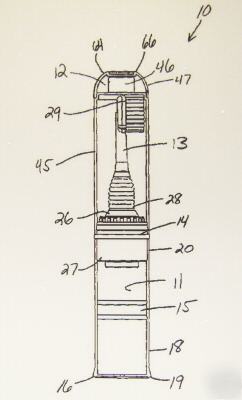 U. s. patent 3 IN1 oral toothbrush patent 