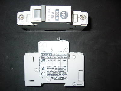  allen bradley 1492-CB1 G500 50A circuit breakertwo(2)