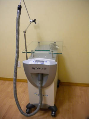 Zimmer skin cooling system for laser and ipl treatments