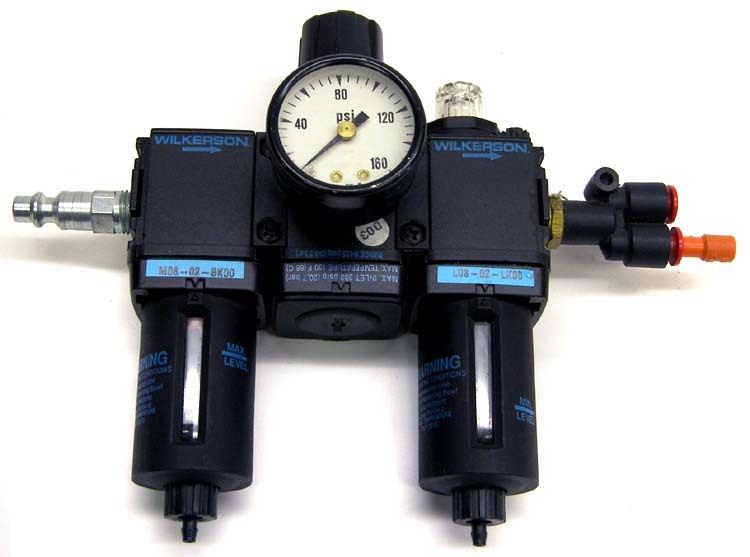 Wilkerson lubricator air regulator filter R08/ L08/ M08