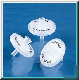 10 whatman puradisc 25MM 1.0Âµm syringe filters gmf 150