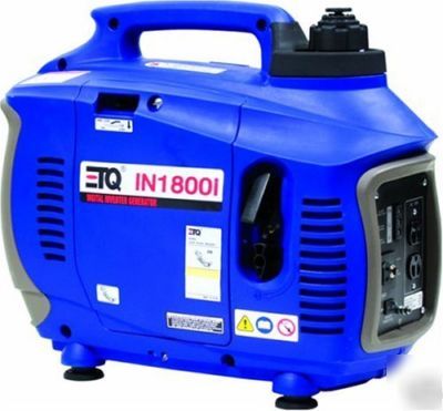 1800 watts portable digital inverter generator warranty