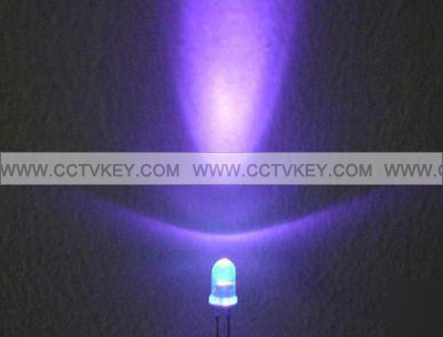 50 pcs 5MM 2000MCD led lamp bright uv free shipping