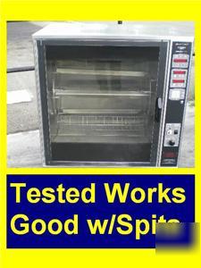 Henny penny electric rotisserie oven scr-8 works good++